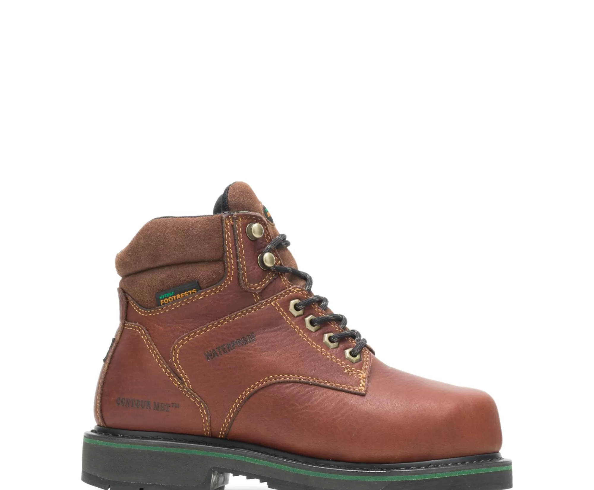 Bottes de sécurité femme 6 pouces imperméables - Embouts composites et protection métatarsienne renforcée - Modèle confortable Footrests®