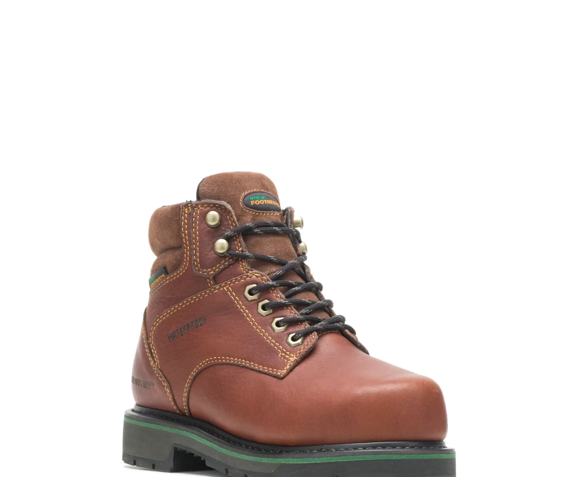 Bottes de sécurité femme 6 pouces imperméables - Embouts composites et protection métatarsienne renforcée - Modèle confortable Footrests®