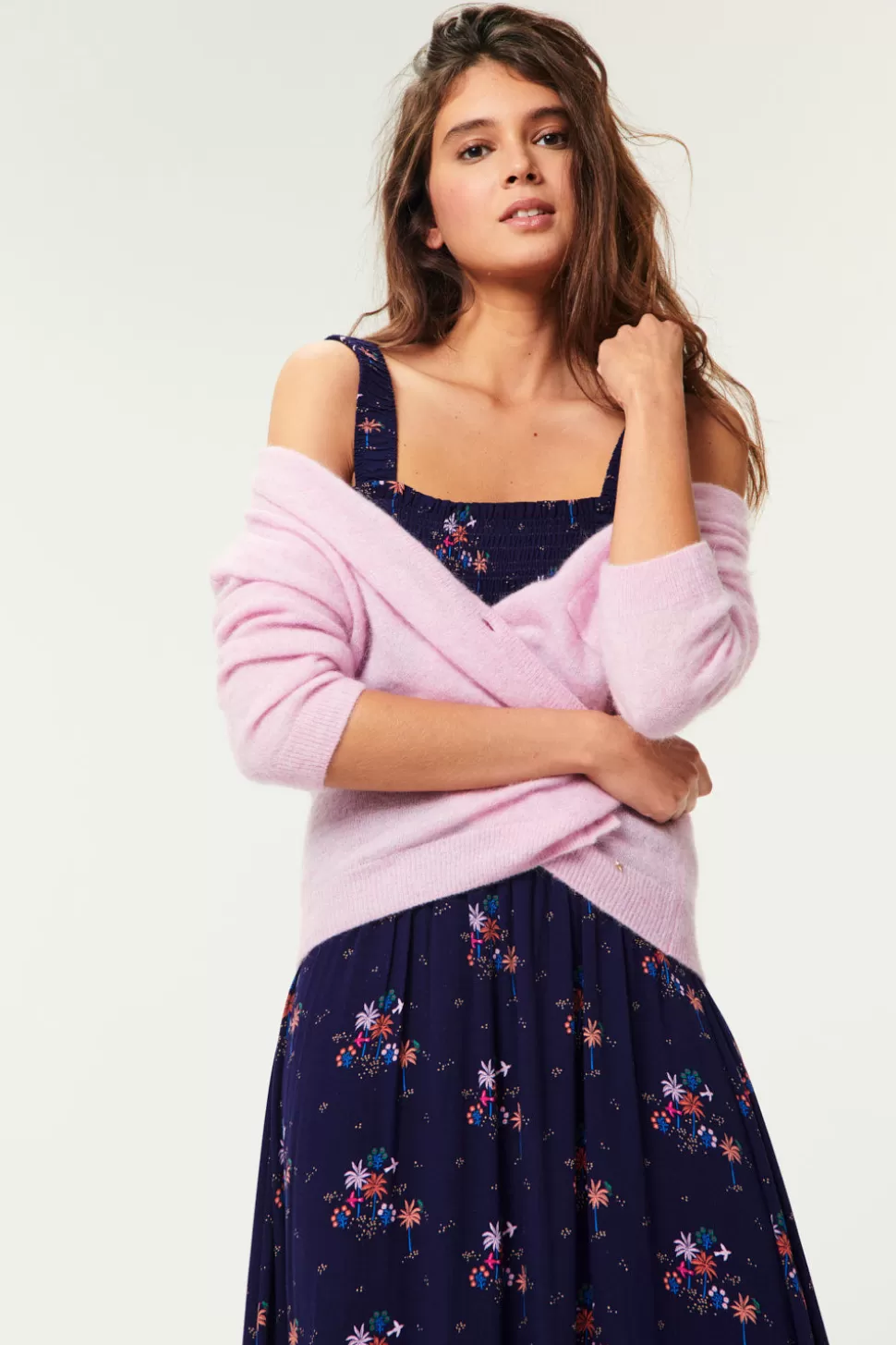 Gilet Doublé Caliope Lassi - Détails Brodés & Confort Léger par Des Petits Hauts