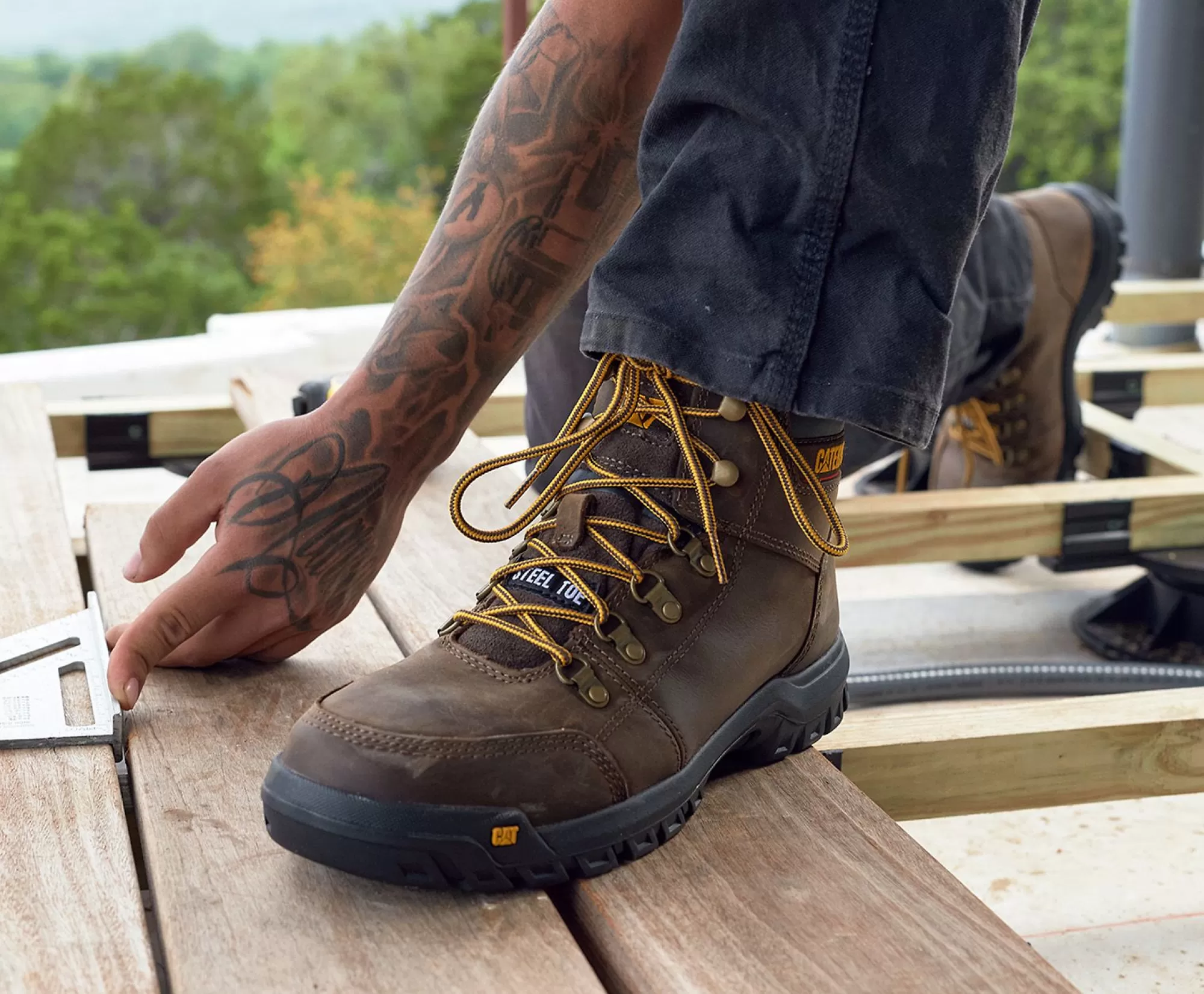 Promotion Exclusive - Bottes de Travail Sécurité Homme avec Coque Acier 