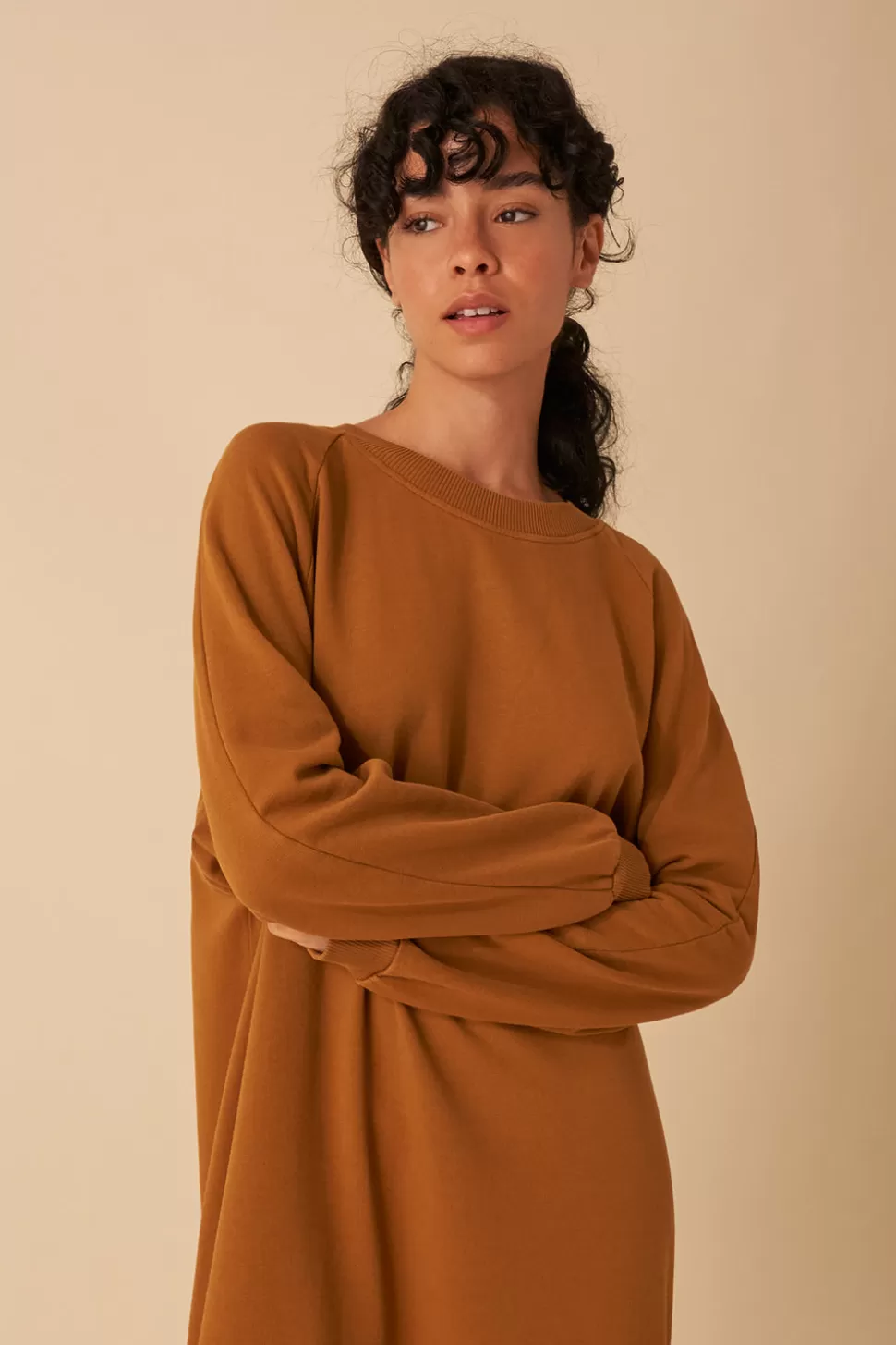 Robe Longue Femme Comète en Tissu Léger - Collection Printemps-Été 2024 Des Petits Hauts | Coupe Fluide avec Motif Jacquard Élégant