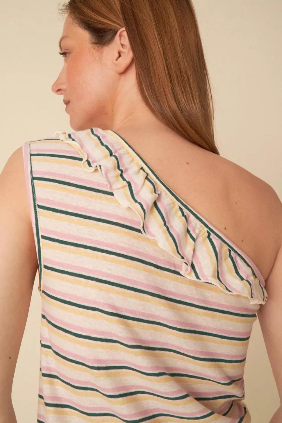 Découvrez le top rayures coco de la collection Des Petits Hauts - Modèle Judel