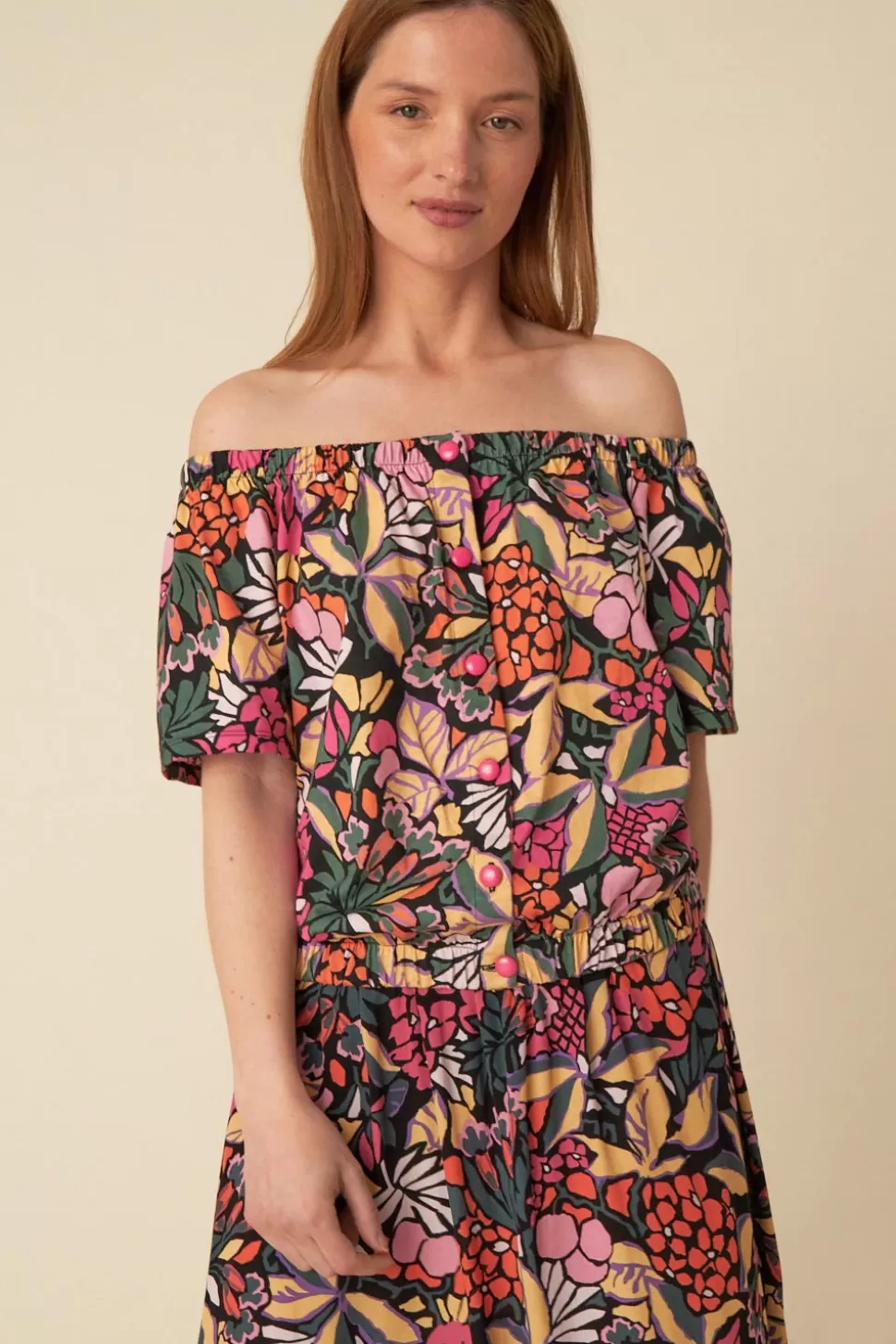 Débardeur Zora léger à motifs – Collection estivale JOIA