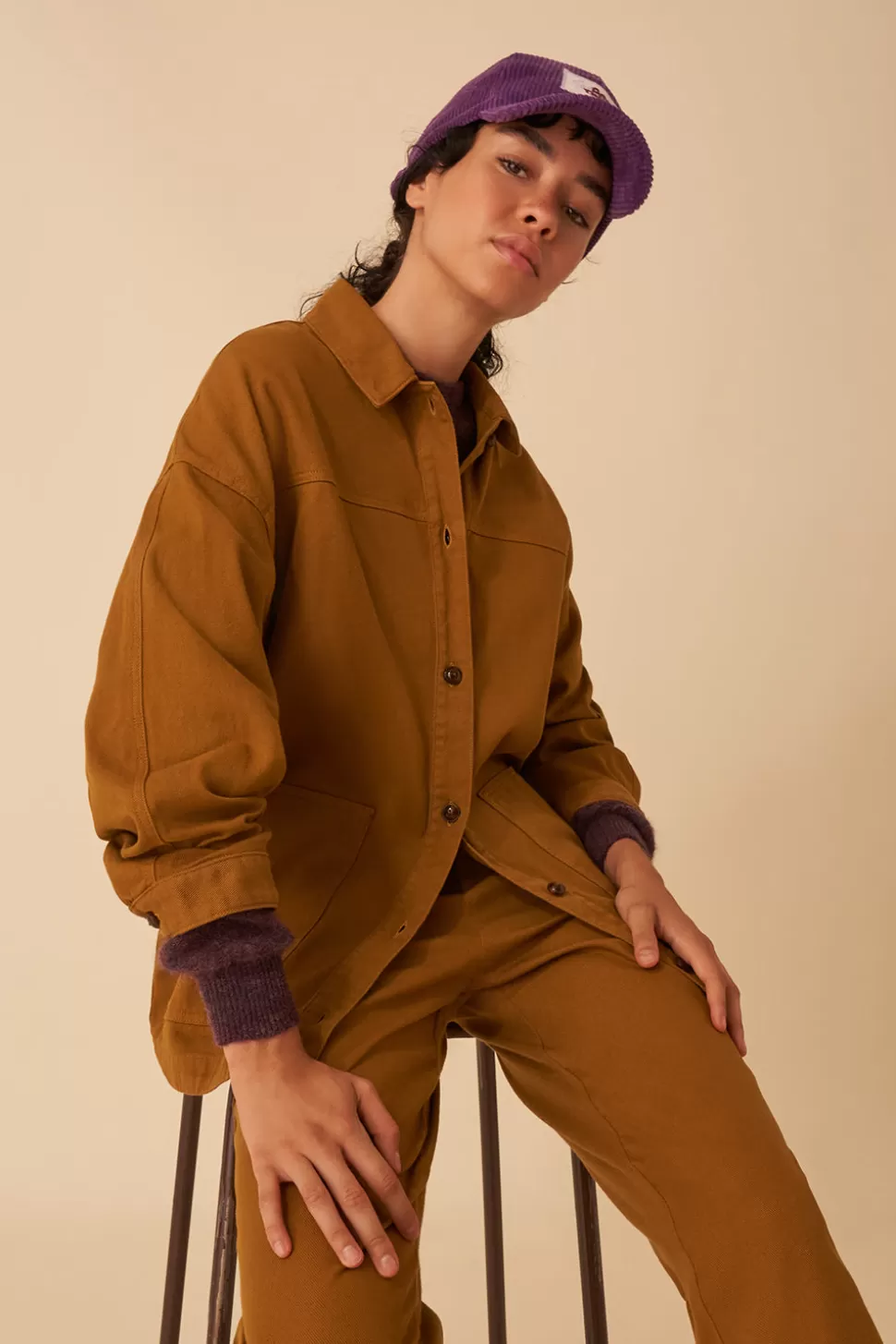 Veste Elmita Comete - Manteaux Femme Léger | Détails Couture Premium • Collection Printemps Des Petits Hauts